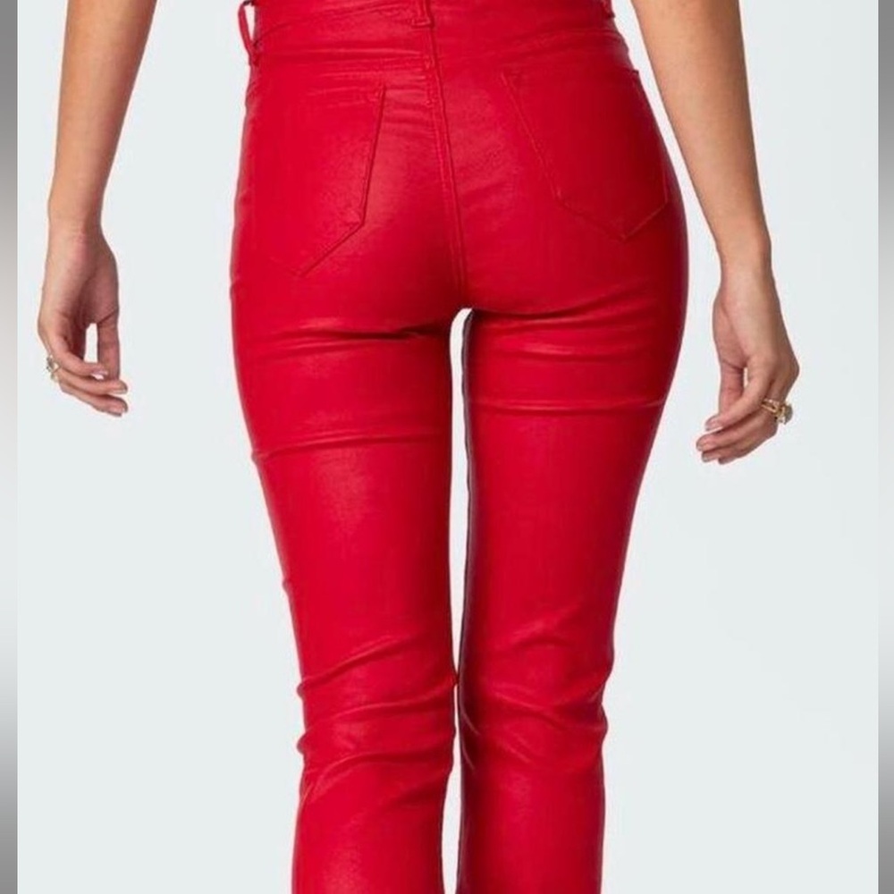 Edikted Leather Pants - Picture 4 of 6